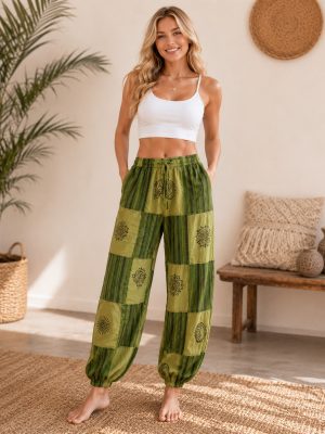 Wevez Patchwork Jogger Pants Patchwork Sweatpants