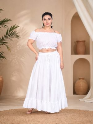 festival maxi skirt