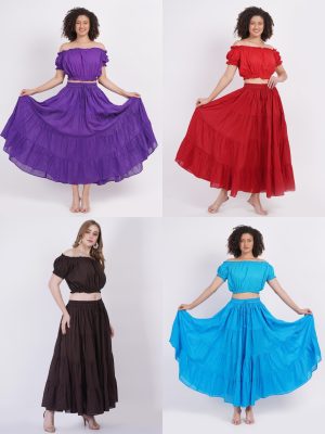 casual maxi skirt outfits