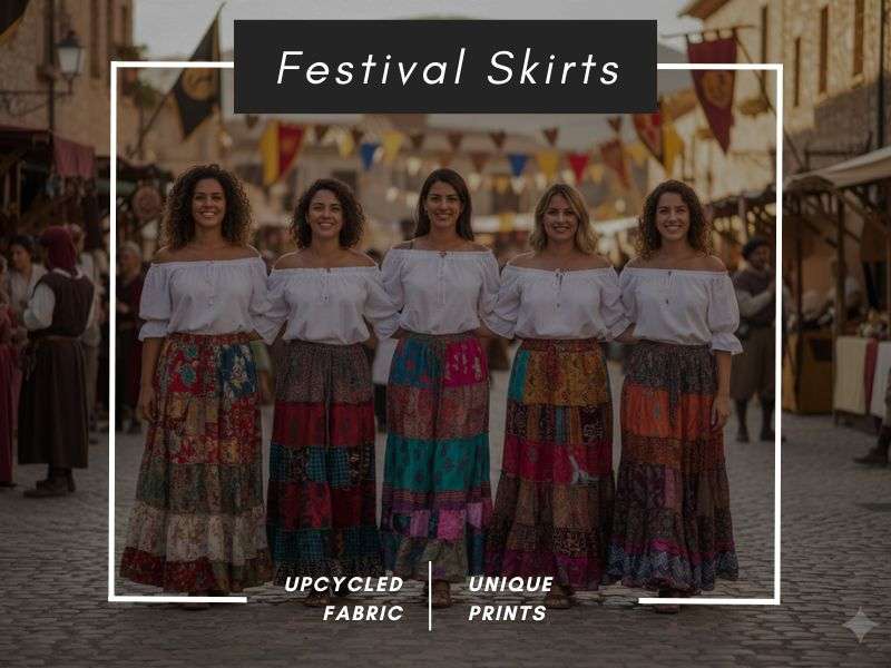 festival skirts